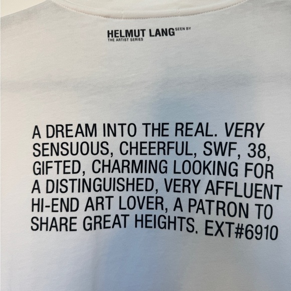 Helmut Lang Long Sleeve Cotton Shirt White - Picture 8 of 12